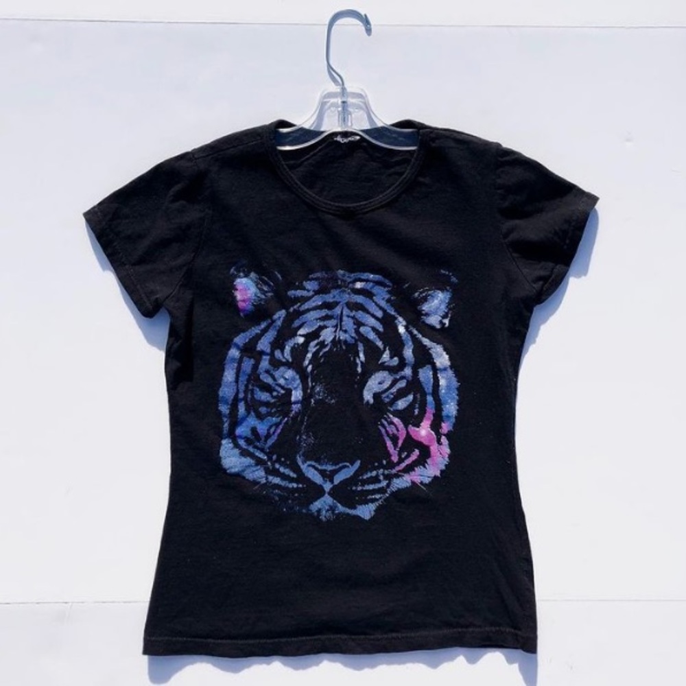 FiveBelow Tiger Galaxy Graphic Tee, XS